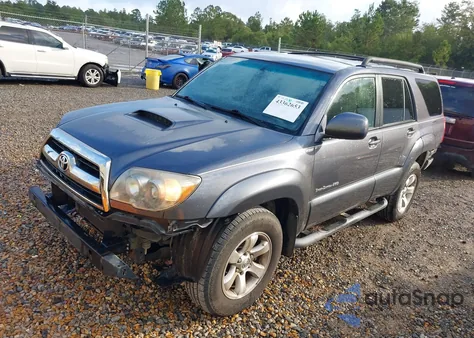 2006 Toyota 4Runner Sr5 Sport V6 из США, поврежденный, VIN JTEBU14R568056677